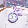 Easy Reading College Cute Backpack Pendant Portable Time-Telling Wall Clock Decoration  Daily Wear