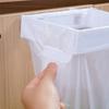 1Pcs Hanging Trash Bag Holder Foldable Garbage Bag Hanging Rack Home Kitchen Bathroom Portable Storage Rack