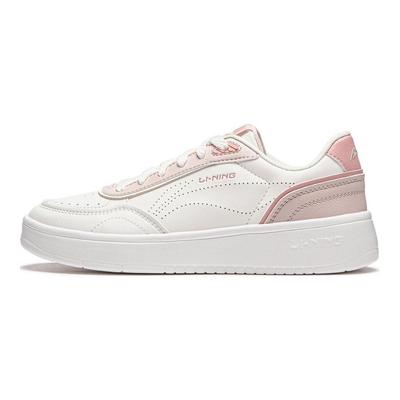 Li Ning Sourdough Slip Resistant, Abrasion Resistant, Breathable, Height Increasing Low Top Skateboard Shoes Women's AGCU112-1