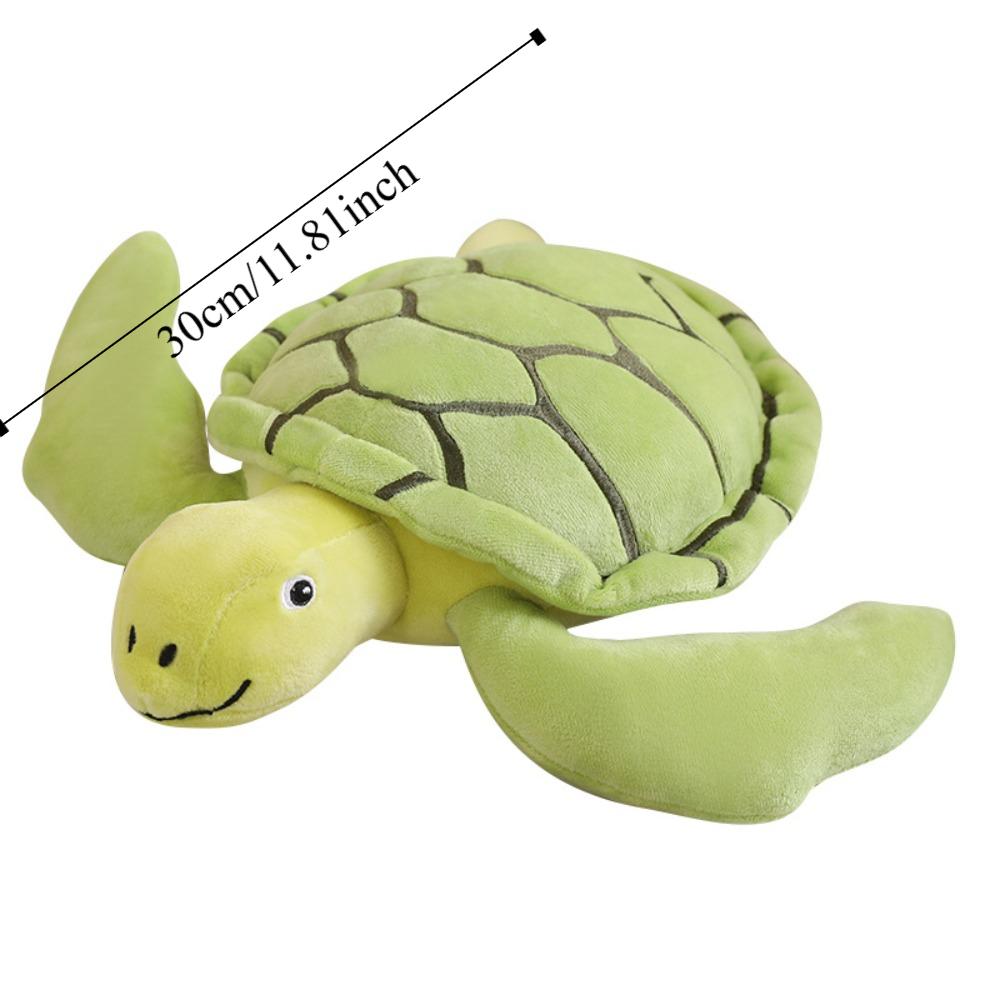 Stuffed Doll Tortoise Stuffed Toy Fluffy Animal Sea Turtle Pillow  Kids Birthday Christmas