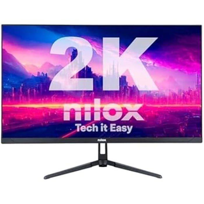 Ecran PC NILOX NXM272KD11 - 27" LED IPS WQHD 165Hz G-Sync Compatible - Noir