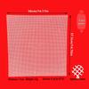DIY Round Corner Plastic Mesh Sheet for Bag Accessories (2.5mm/4mm Holes)