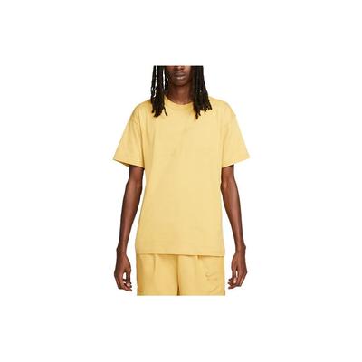T-shirt Manches Courtes Pull à Col Rond avec Logo Homme Hauts Jaune DZ2887-725