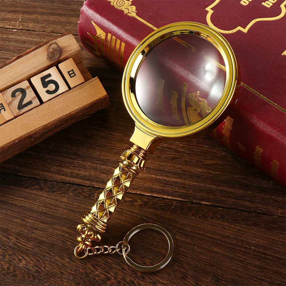 70mm Eye Loupe Glass 10X Handheld Magnifying Glass Handheld Magnifier  Loupe Reading