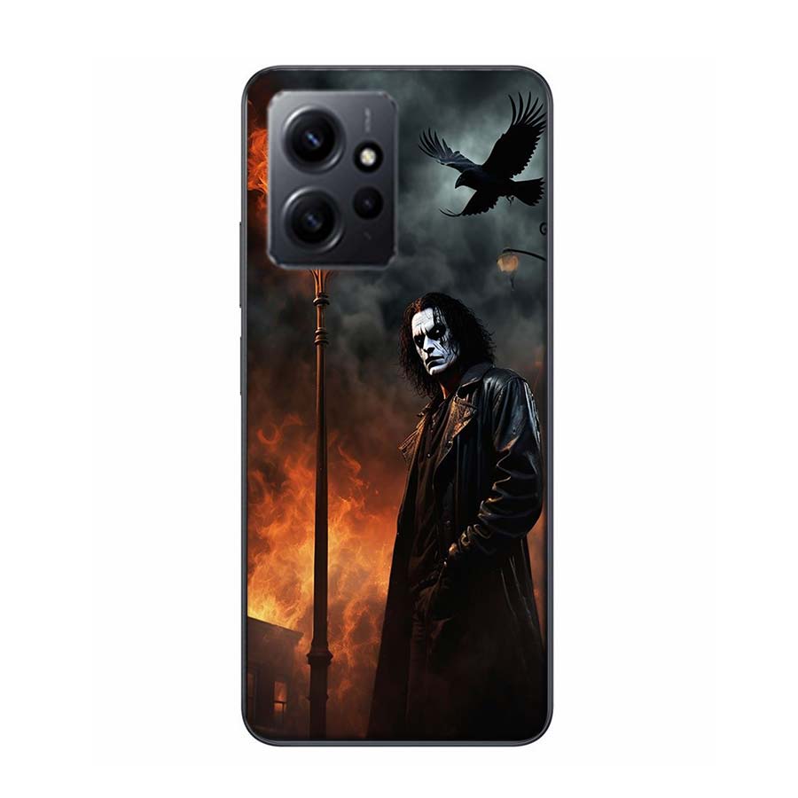 

Movie THE C-CROW Phone Case For Redmi 12 13C 12C 15C 9 10 10C Note 13 Pro Plus 14 15 Pro 9T 9C 9A TPU Soft Cover Clear Cell Case Note 14 Pro Plus
