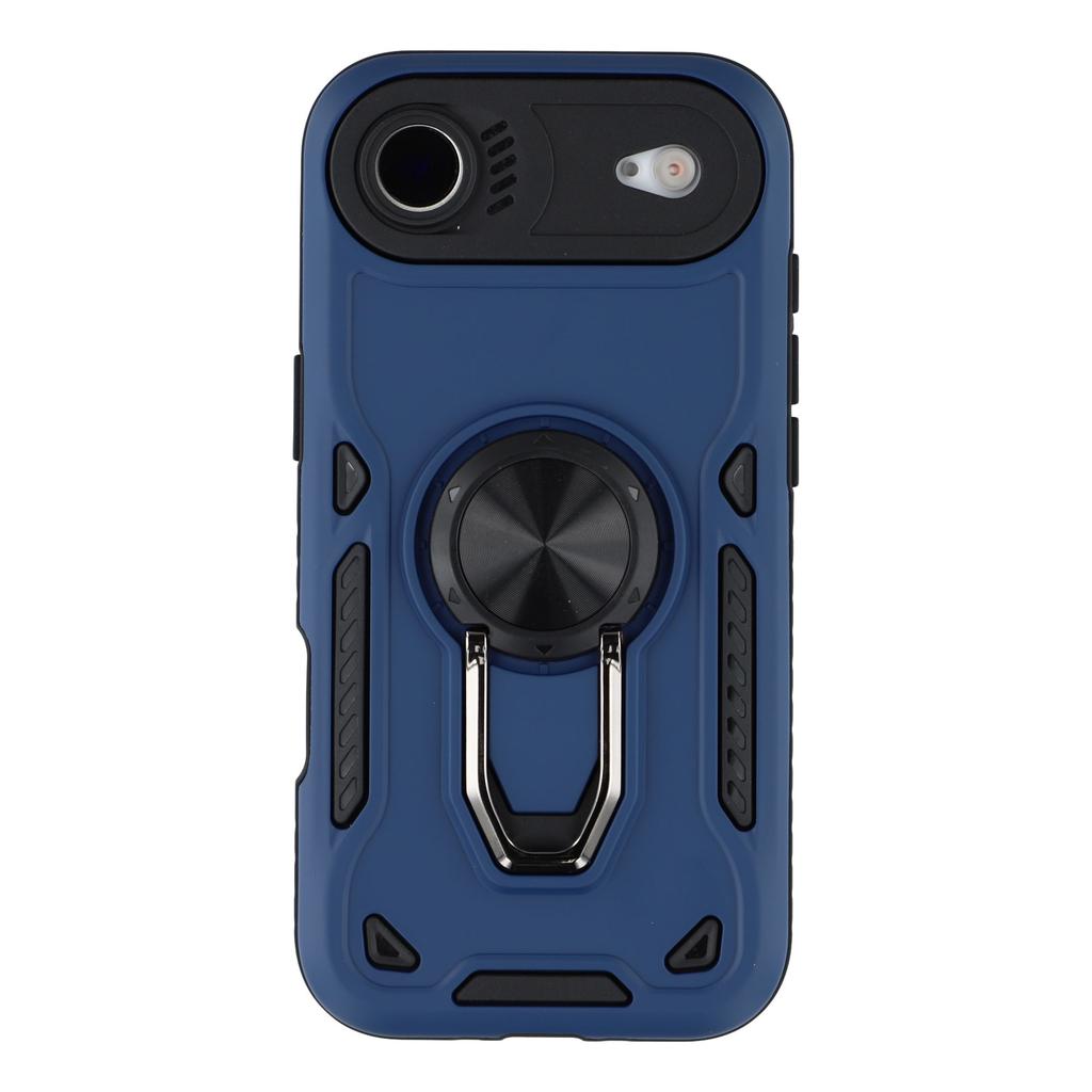 For iPhone 17 Air Case with Kickstand Shockproof TPU+PC Phone Back Cover