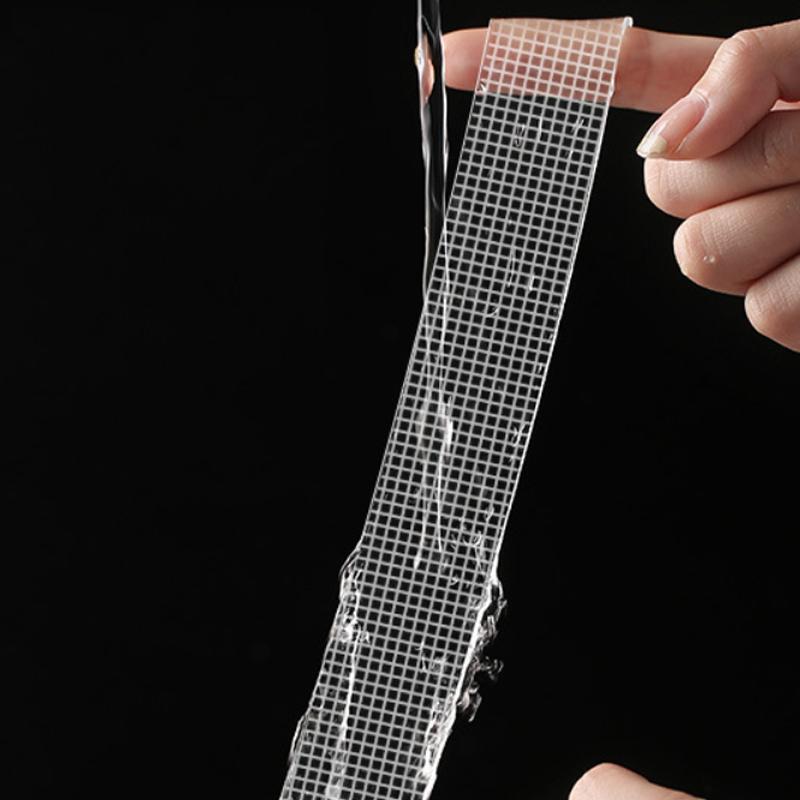 5m Ultra-Strong Nano Double-Sided Adhesive Tape - Clear, Removable & Waterproof - Heavy-Duty, Extra Sticky Strip for Endless Use