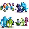 Engaging 12 Pcs Monsters University Sully Mike Anime Figurine Set For Tiny Hands And Imagination