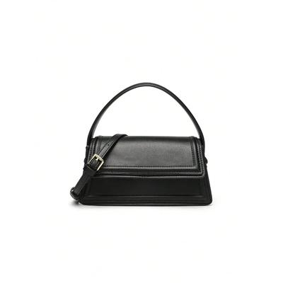 Braune Mini City Umhängetasche Schwarze Lässige Mode Handtasche Schultertasche