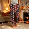 Men's Halloween Pants with Pockets Casual Sleep Pants Drawstring Relaxed Fit