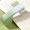 Gradient Color 360-degree Rotatable Stapler for Office Use Small-sized Bookbinding Machine with Thick Handle Grip