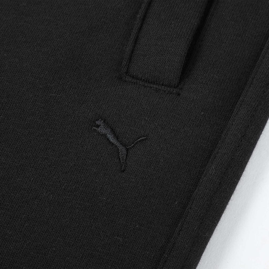 Puma Retrokint Reverie Pants Warmcell Solid Color Casual Simple Knitted Sports Pants Unisex Pants Black 629606-01
