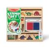 Melissa & Doug Melissa & Doug Dinosaurus Stempel Set Met Kleurpotloden Voor Kinderen | Kunst En Ambachten Voor Kinderen Leeftijd 4+ | Houten St