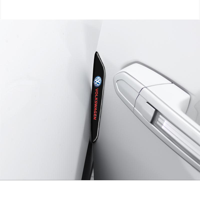 fgg7Car Stickers Door Edge Guards Trim Molding Protection Strip Scratch Protector for Volkswagen VW GOLF POLO PASSAT TIGUAN TOURAN VISJ6