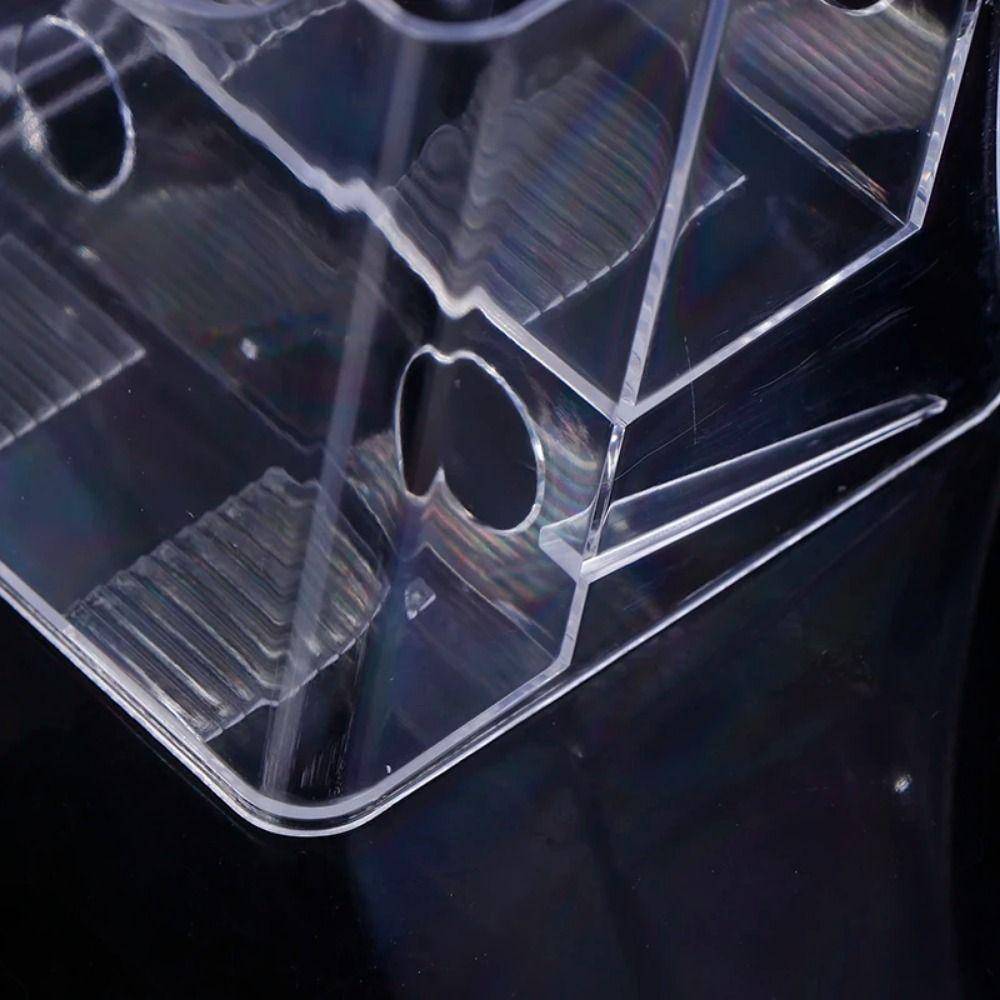 Wall Mount Clear Flyers Display Stand 2/3/4 Layers Acrylic Magazine Organizers  Menu