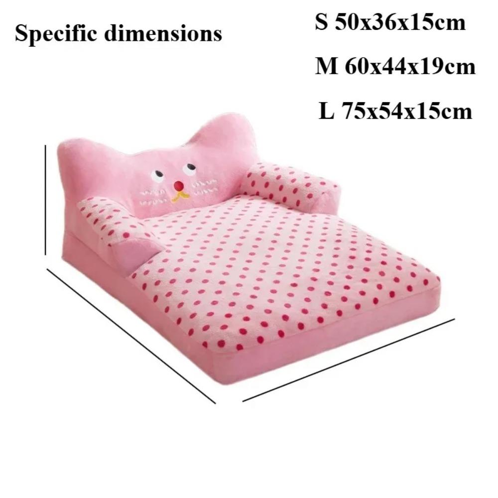Puppy Bed Accessories Dog Pet Large Dogs Baskets Basket Medium Supplies Beds Fluffy Small Blanket Pets Products Cats Kennel Sofa