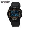 Sanda Unisex Multifunctional Electronic Sport Watch for Students