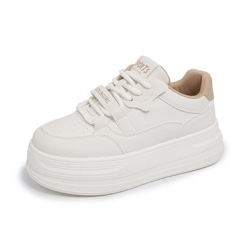 2025 little white shoes women's spring new Korean version ins female students leisure sports versatile board shoes street auction Y8625