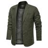 Spring Retro Solid Color Suit Men'S Business Medium And Green Loose Suit Versatile Casual Jacket Jacket