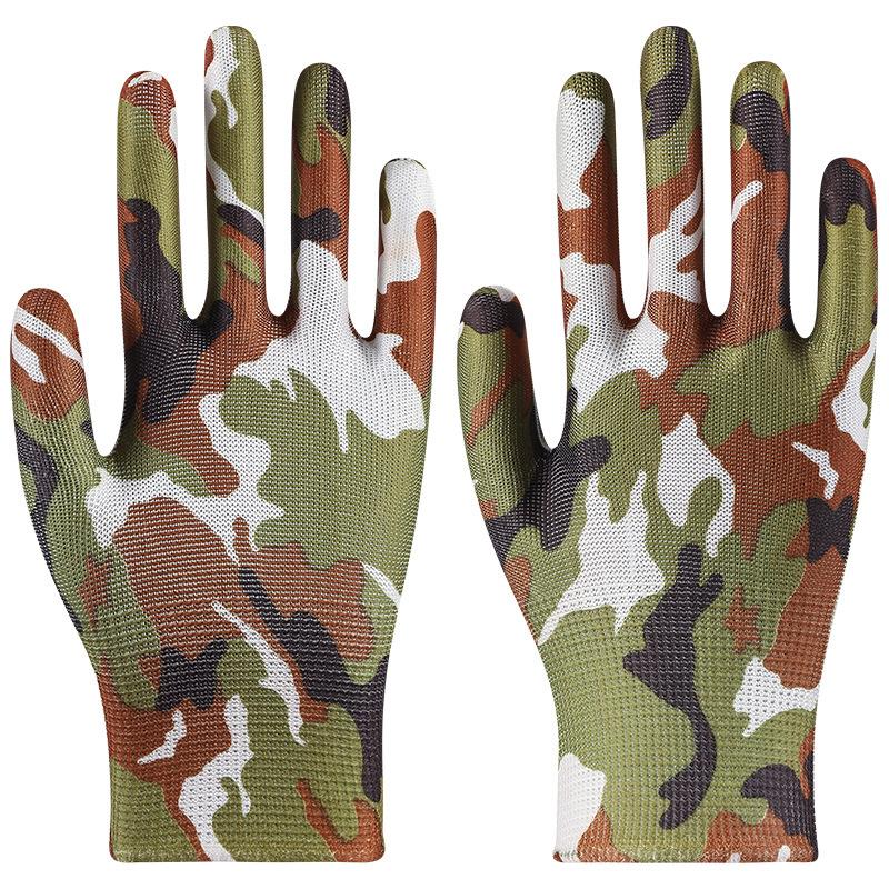 10 Pairs Gardening Labor Gloves for Women Nylon Outdoor Work Gloves Ideal for Planting Tasks