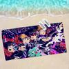 Japan Anime Mob Psycho 100 Big Microfiber Beach Towels Quick Dry Towel Sand Beach Towels Pool Towel for Travel Swim Pool Yoga