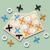 Wooden Tic-Tac-Toe Nine-Grid XO Game: Educational Toy for Children