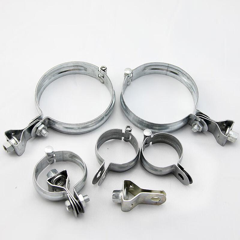 Naixin Galvanized Universal Hinge Pipe Clamp DN150 (Pack of 10)