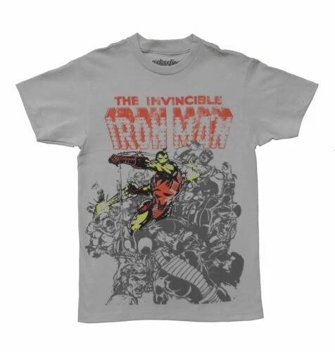 Iron Man Invincible Avengers Marvel Comics Licensed  Children s T-shirt 130