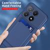 For Xiaomi 14T Pro 14 T Case Wallet Card Slot Matte Soft Case for Xiaomi 13T 14 Mi 14TPro Candy Color Silicone Camera Protection Shockproof Cover