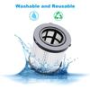 2 Pack DCV5801H Hepa Replacement Filter Compatible for DCV580 DCV581H DCV5801H Wet Dry Vacuum Replacement Filter Washable and Reusable