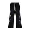 Legends Prevail NY Mens Casual Pants Streetwear Drawstring Waist Micro Flare Trousers