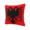 Albanian Flag Pillow Cover Red Cushion Cover Custom Pillow Case Funny Pillowcases For Sofa Home Decorative