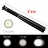 LED Flashlight Sturdy Waterproof Equipment for Outdoor Backpacking Emergency 2.2cmx3.3cmx31cm