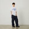 MLB College Style Series T Shirts Unisex White Crew Neck Moderate 3ATSV0243-07WHS