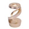 Rotating Desktop Toy Decompression Relieve Stress Aluminium Alloy Metal Spiral Gyroscope Desktop Toy for Adults Office