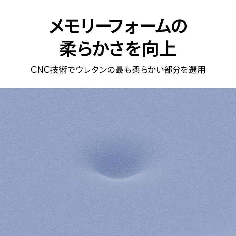 Blue Box Blue Pillow Pillow Pillow Hotel Specification Memory Foam Pillow Neck Support Side Back Ventilation Pillow Height 10cm X 60cm X Breathable ®