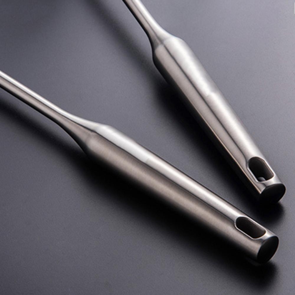 304 Stainless Steel Long Handle Kitchenware Ladle Spoon Cooking Tool Set Wok Shovel Soup Ladle