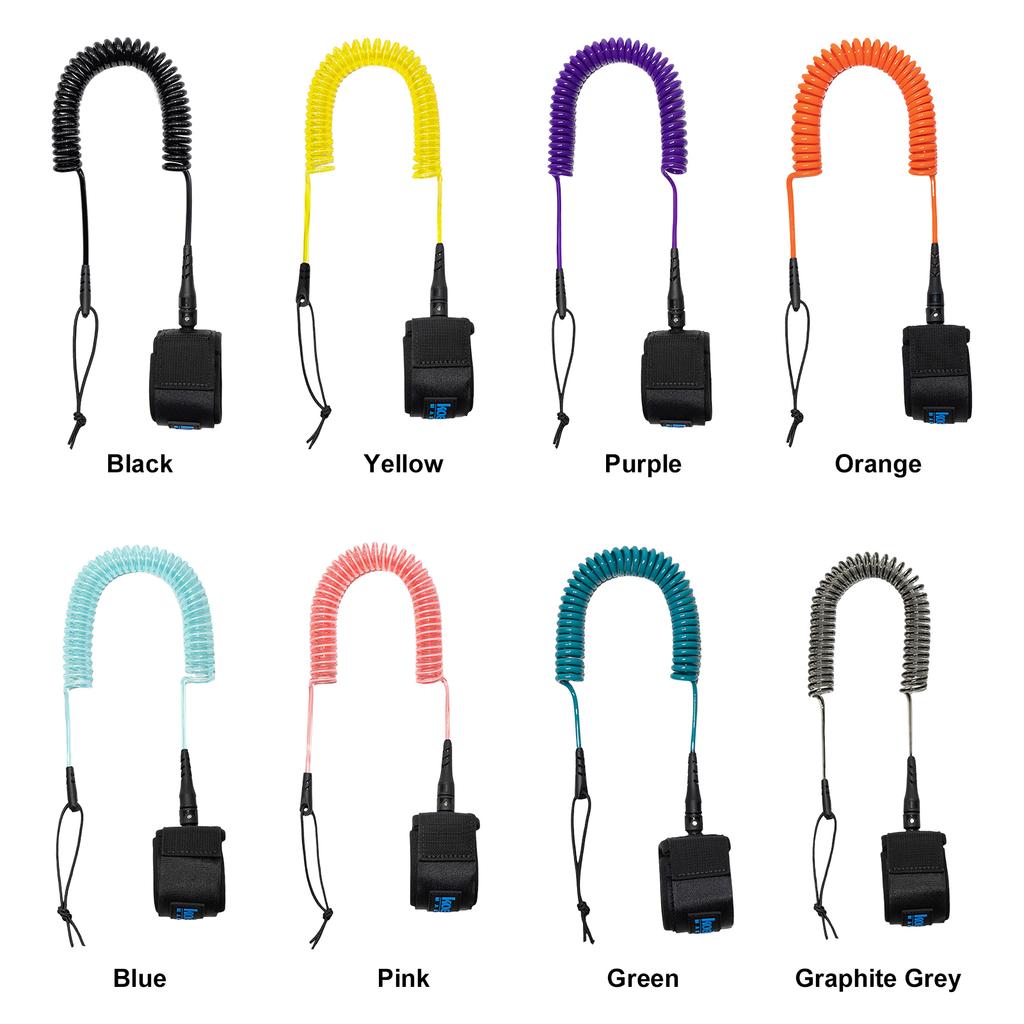 Sup Board Foot Leg Rope 5.5mm Thick Practical Surfing Stand UP Paddle Board Ankle Leash Elastic Surfboard Safety Foot Rope