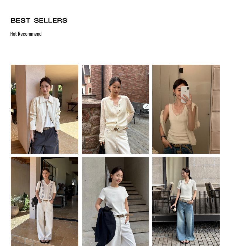 TG Minimalist Cotton-Feel Round Neck Long Sleeve Dress - 2026 Gentle Korean Style with Large Hem