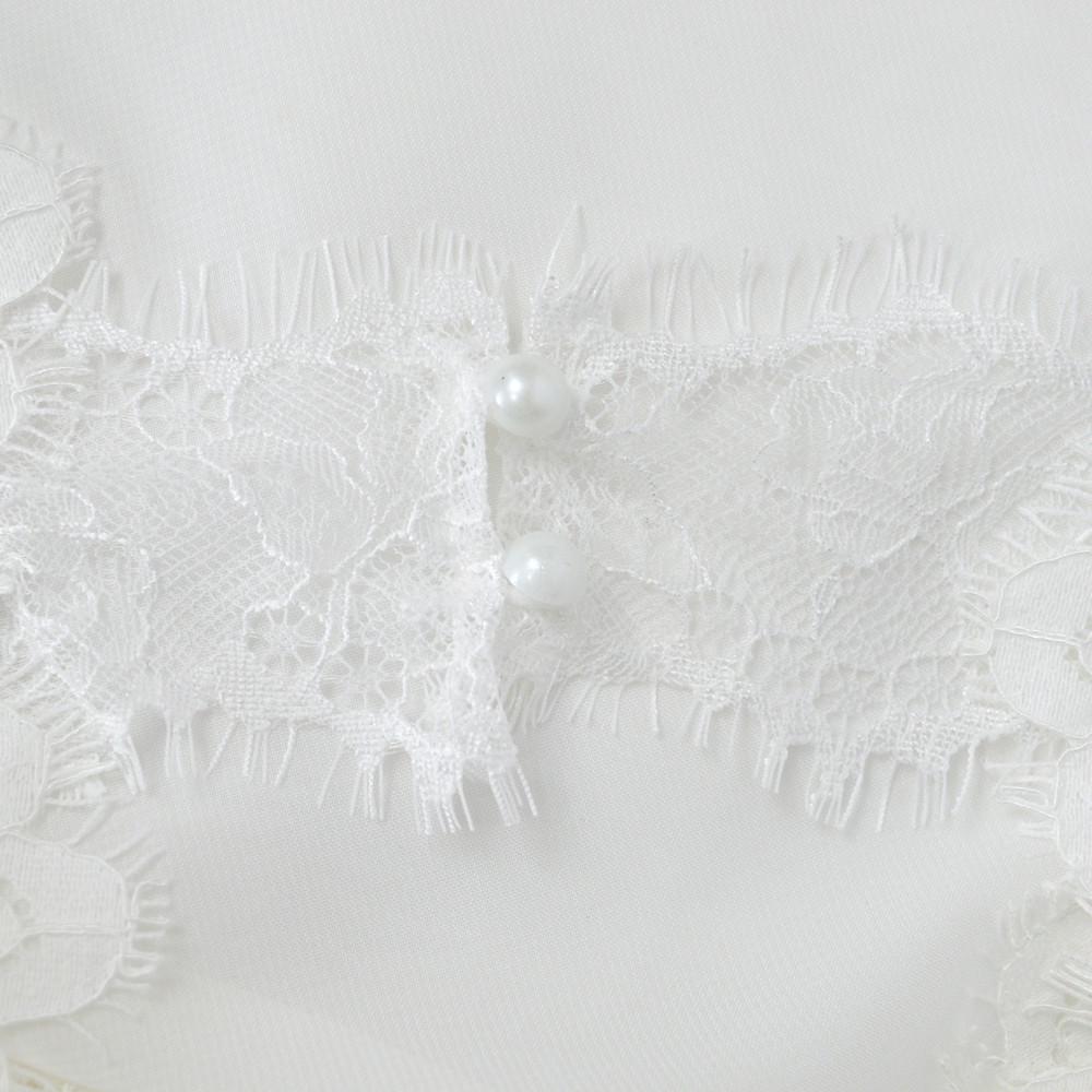 Elegantes Weißes Spitzen-Chiffon-Hochzeitskleid für Damen Süßer Herz-Ausschnitt Ärmellos Rückenfrei Empire-Taille Bodenlang Brautkleid mit Schleppe Neu