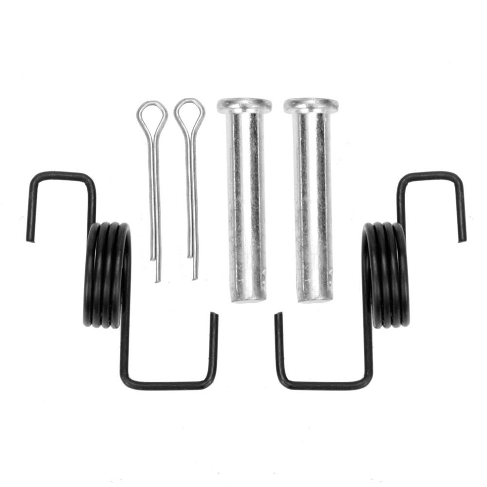 Iron Material Motorcycle Pedals Springs Bolts Dirt Bike Footrest Motorcycle Foot Pegs  Motorbike