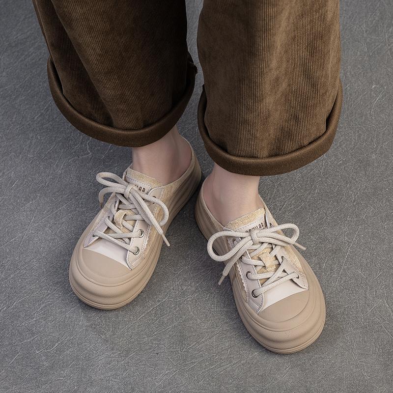 Comfortable Slip-On Platform Sneakers for Women Adjustable and Breathable Casual Shoes for Summer