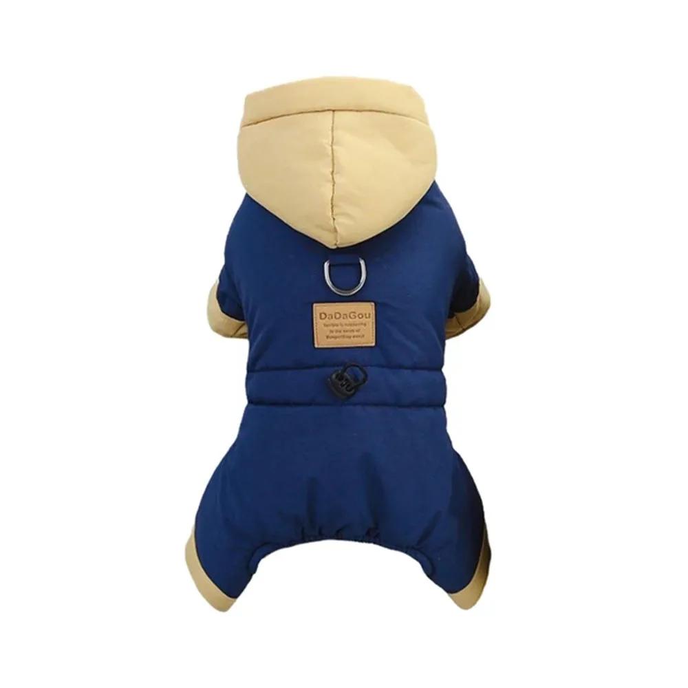 

Мягкий водонепроницаемый зимний комбинезон для маленьких собак, куртка для щенков, флисовый теплый зимний комбинезон для чихуахуа, йорков, одежда XL