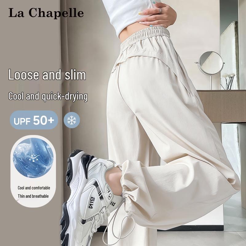La Chapelle Women s Quick-Dry Drawstring Casual Pants L