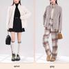 Women's Double-Sided Fleece Jacket - Autumn/Winter Style, Warm Stand-Up Collar, Cardigan Windbreaker.
