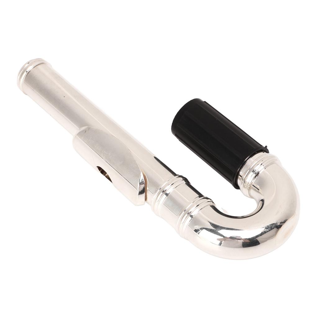 Flöte Gebogenes Kopfstück Mundstück Ersatz Metall Holzblasinstrument Zubehör für Kinder