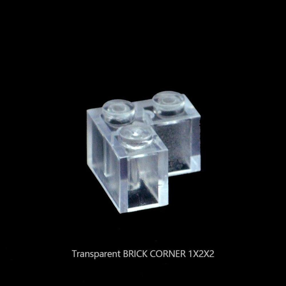 Small particles 1x2 2x3 2x4 1x1 Bricks MOC Parts Transparent Bricks Building Blocks Gifts Toys for Children