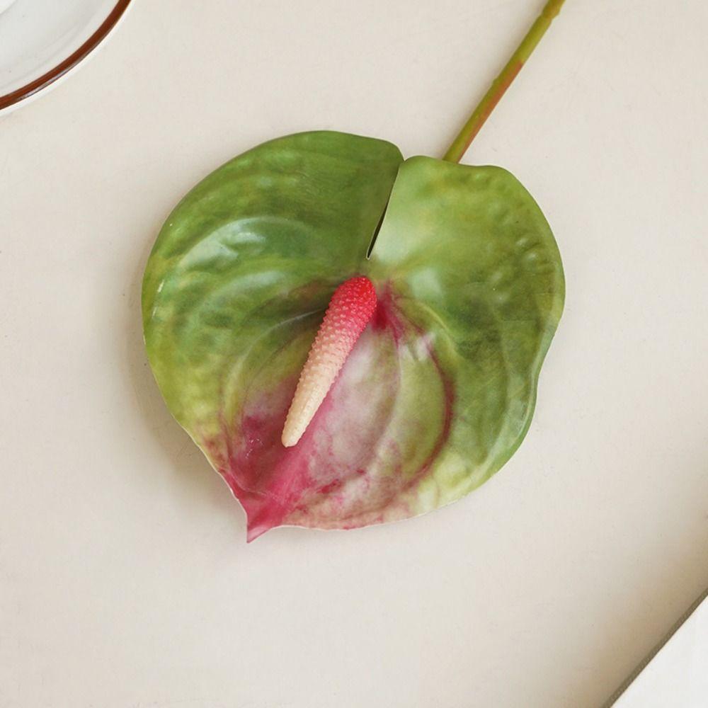 Сад Дом Реалистичные Элегантные DIY Антуриумы Искусственные Каллы Поддельные Цветы Поддельные Растения