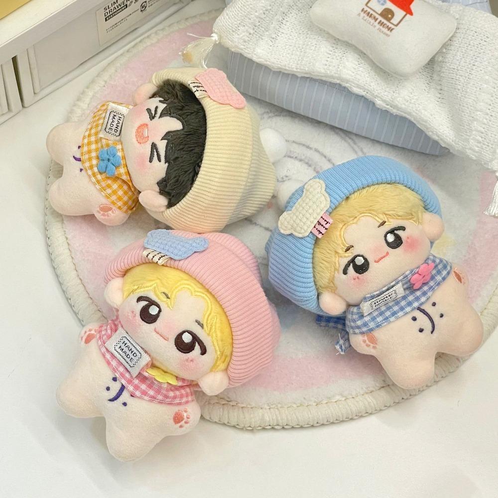 Lovely Doll Clothes Outfit Bear Hat Doll Clothes Set 10cm Cotton Doll Clothes  Doll Accessories