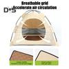 Pet Tent Outdoor Cat House with Non-Slip Bottom UV-Resistant Portable Foldable Indoor Outdoor Sunshade Cat Tent Dog House